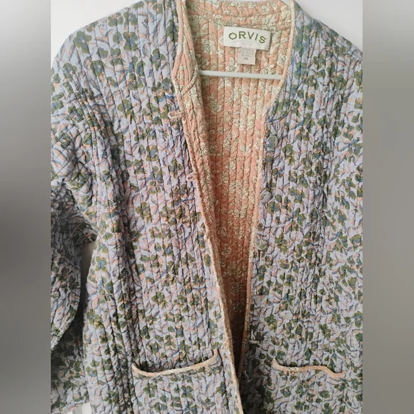 Orvis Reversible Kantha Jacket - Picture 2 of 10
